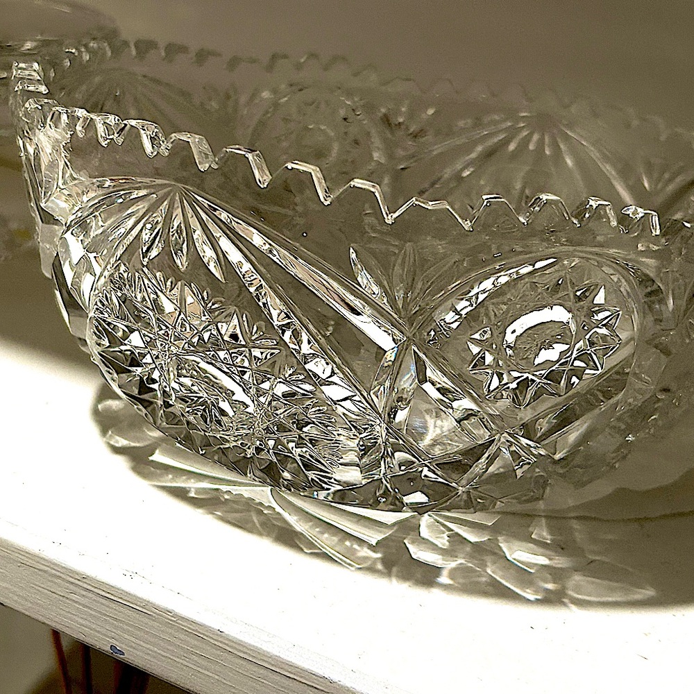 Real Crystal glass Bowl